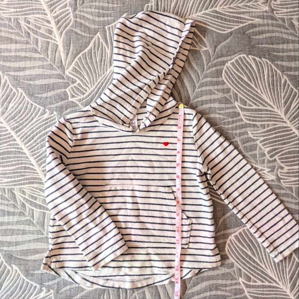 Carter's Kids Girl 100% Cotton Hooded Long Sleeve Tops Shirt